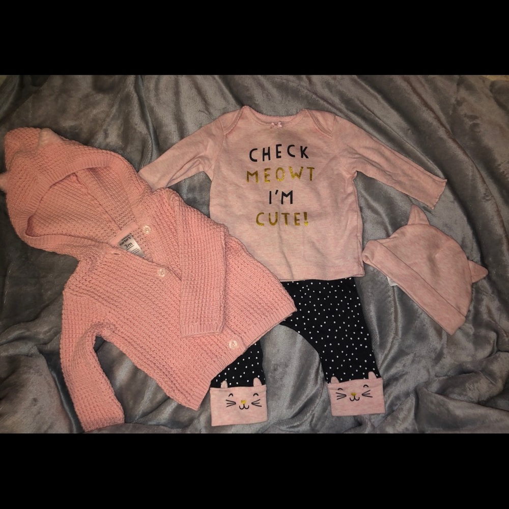 Carters 4 piece outfit
